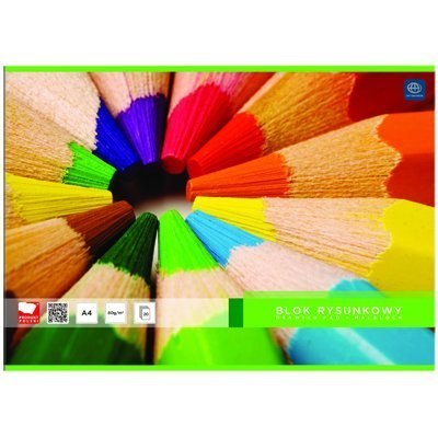 Blok rysunkowy A4 20 80g INTERDRUK Blok rysunkowy A4 20 80g INTERDRUK