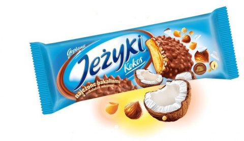 Ciastka JEŻYKI KOKOS 140g Ciastka JEŻYKI KOKOS 140g