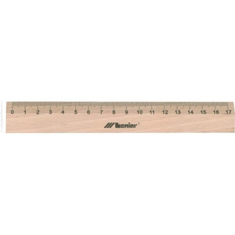 Linijka drewniana 17cm 30060 LENIAR Linijka drewniana 17cm 30060 LENIAR