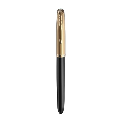 Pióro wieczne (F) - 18K PARKER 51 DELUXE BLACK GT 2123511, giftbox Pióro wieczne (F) - 18K PARKER 51 DELUXE BLACK GT 2123511, giftbox