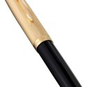 Pióro wieczne (F) - 18K PARKER 51 DELUXE BLACK GT 2123511, giftbox
