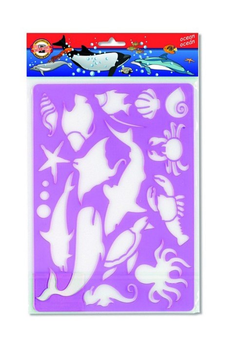 Szablon OCEAN 9820/3 KIN KOH-I-NOOR Szablon OCEAN 9820/3 KIN KOH-I-NOOR