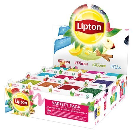 Herbata LIPTON Variety Pack - 12 smaków x 15 kopert fol. Herbata LIPTON Variety Pack - 12 smaków x 15 kopert fol.