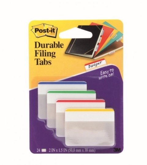Zakładki indeksujące POST-IT 50.8x38mm proste 4x6szt 686-F1, 3M-70071425006 Zakładki indeksujące POST-IT 50.8x38mm proste 4x6szt 686-F1, 3M-70071425006