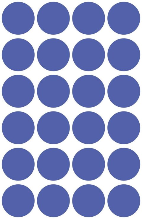 Kółka do zaznaczania niebieskie 18mm Usuwalne, Avery Zweckform 3596 Kółka do zaznaczania niebieskie 18mm Usuwalne, Avery Zweckform 3596