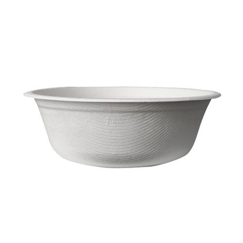 Miseczka z trzciny cukrowej 500ml, biała, op. 50 szt., 100% biodegradowalna 84590 Miseczka z trzciny cukrowej 500ml, biała, op. 50 szt., 100% biodegradowalna 84590