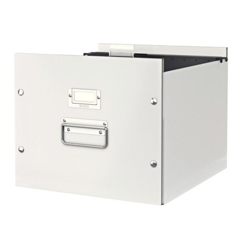 Pudło na teczki zawieszane Leitz C&S, biały, 60460001 Pudło na teczki zawieszane Leitz C&S, biały, 60460001