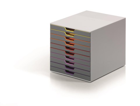 Pojemnik VARICOLOR z 10 szufladkami DURABLE 7610-27 Pojemnik VARICOLOR z 10 szufladkami DURABLE 7610-27