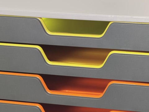 Pojemnik VARICOLOR z 10 szufladkami DURABLE 7610-27 Pojemnik VARICOLOR z 10 szufladkami DURABLE 7610-27