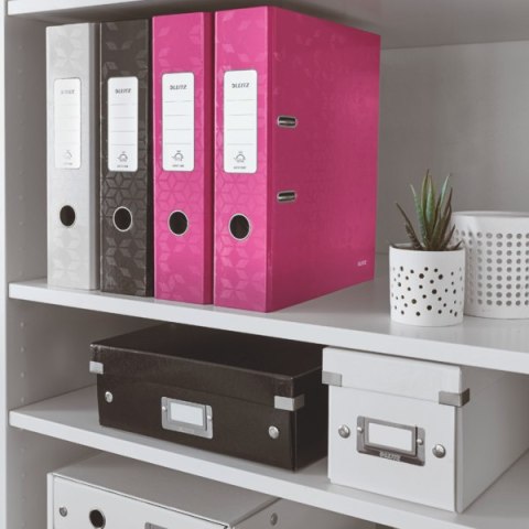 Segregator A4/80mm różowy LEITZ WOW 180 10050023 Segregator A4/80mm różowy LEITZ WOW 180 10050023