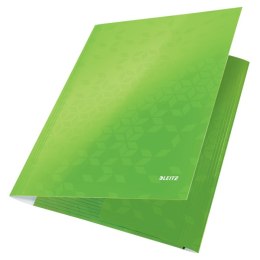 Teczka kartonowa z gumką LEITZ jasno zielona WOW 39820054