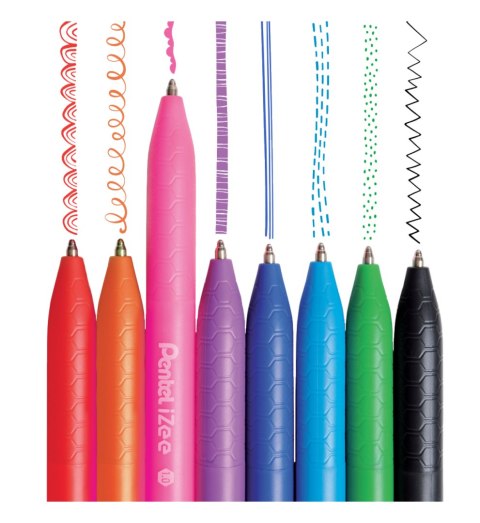 Długopis 0,7mm iZee czerwony BX467-B PENTEL Długopis 0,7mm iZee czerwony BX467-B PENTEL