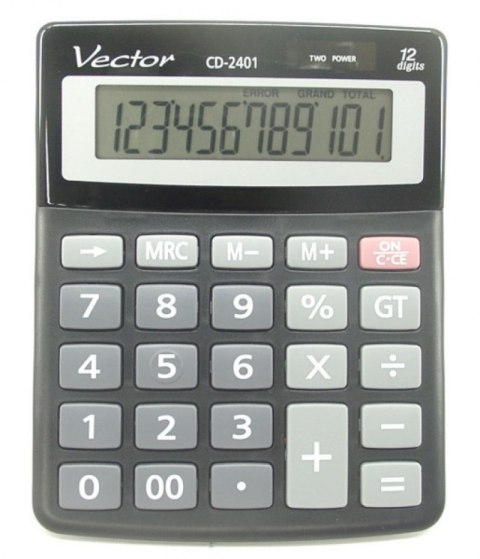 Kalkulator VECTOR CD-2401 12p Kalkulator VECTOR CD-2401 12p
