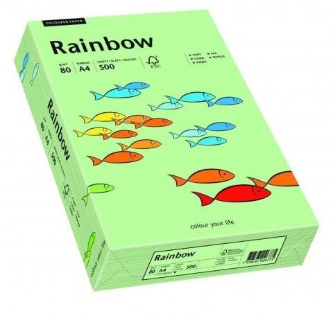 Papier xero kolorowy RAINBOW przygaszona zieleń R75 88042629 Papier xero kolorowy RAINBOW przygaszona zieleń R75 88042629