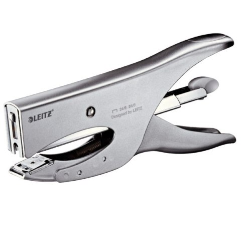 Zszywacz nożycowy metaliczny srebrny (24/6 24/8) 40 kartek 55490081 LEITZ Zszywacz nożycowy metaliczny srebrny (24/6 24/8) 40 kartek 55490081 LEITZ