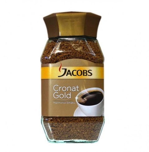 Kawa JACOBS CRONAT GOLD 200g rozpuszczalna Kawa JACOBS CRONAT GOLD 200g rozpuszczalna