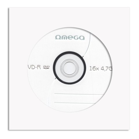 Płyta OMEGA DVD+R 4,7GB 16X KOPERTA (1) OMD16K1+ Płyta OMEGA DVD+R 4,7GB 16X KOPERTA (1) OMD16K1+