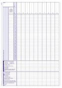 Lista obecnośći A4, 40 kartek offset, 10-506-1 DOTTS