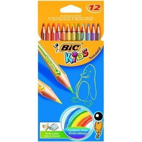 Kredki ołówkowe BIC Kids Tropicolors 83256610 Kredki ołówkowe BIC Kids Tropicolors 83256610