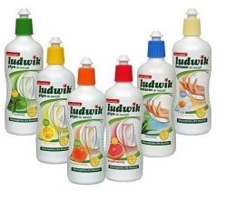 LUDWIK Płyn do mycia naczyń 450g brzoskwiniowy z lanoliną 28249