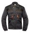BRIXTON PRACTICAL BLUZA - Grafit/Pomarańcz
