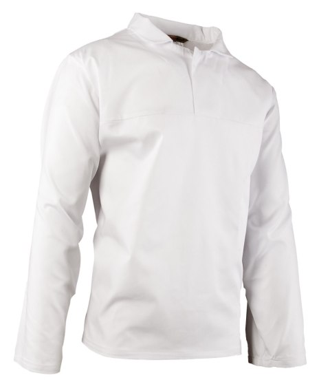 BLUZA DŁUGI RĘKAW HACCP WKŁADANA PRZEZ GŁOWĘ BRIXTON WHITE