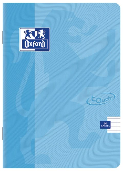 Brulion A5 96 kartek, TOUCH PASTEL linia z marginesem OXFORD 400123216 Brulion A5 96 kartek, TOUCH PASTEL linia z marginesem OXFORD 400123216