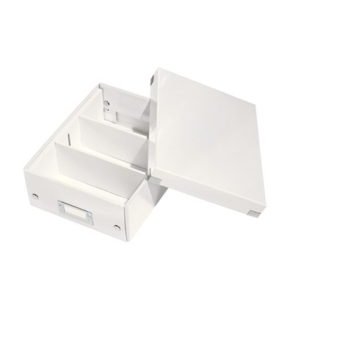 Pudełko z przegródkami LEITZ C&S małe białe 60570001 Pudełko z przegródkami LEITZ C&S małe białe 60570001