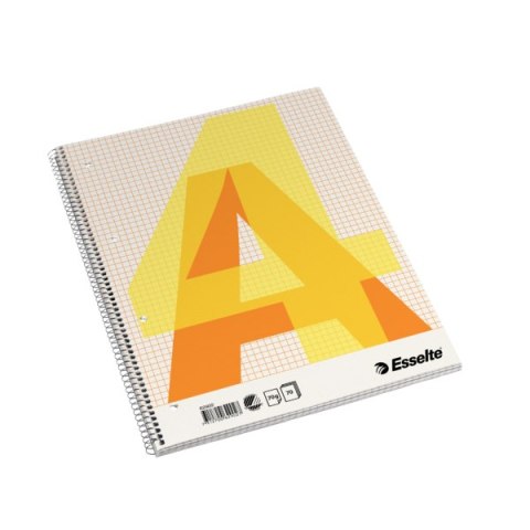 Zeszyt biurowy, A4, w kratkę, spirala z boku Esselte, 62902 Zeszyt biurowy, A4, w kratkę, spirala z boku Esselte, 62902