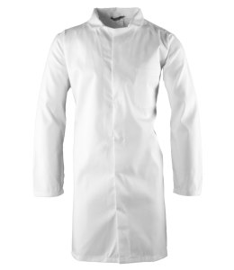 FARTUCH MĘSKI HACCP BRIXTON WHITE