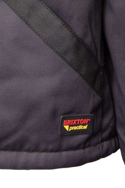 KURTKA - BRIXTON PRACTICAL Grafit/Pomarańcz KURTKA - BRIXTON PRACTICAL Grafit/Pomarańcz