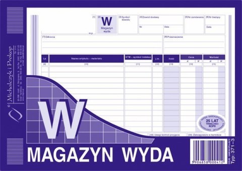 Magazyn wyda A5, 80 karetek wielokopia, 10-371-3 DOTTS Magazyn wyda A5, 80 karetek wielokopia, 10-371-3 DOTTS