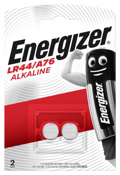 Bateria ENERGIZER A76/LR44 (2 szt.) ALKALINE Bateria ENERGIZER A76/LR44 (2 szt.) ALKALINE
