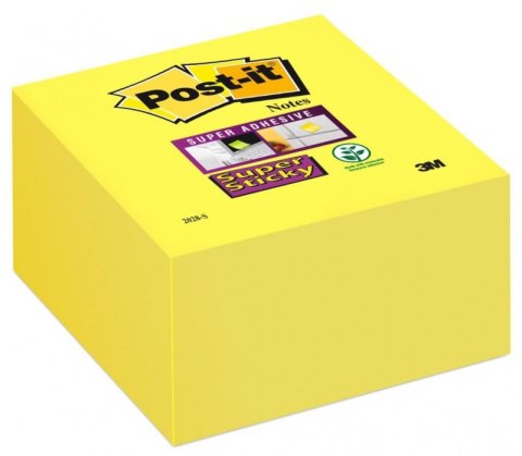 Kostka samoprzylepna POST-IT_ Super Sticky (2028-S), 76x76mm, 1x350 kart., ultra żółta Kostka samoprzylepna POST-IT_ Super Sticky (2028-S), 76x76mm, 1x350 kart., ultra żółta