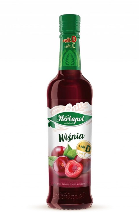 Syrop HERBAPOL Owocowa Spiżarnia Wiśnia 420ml Syrop HERBAPOL Owocowa Spiżarnia Wiśnia 420ml