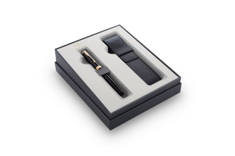 Zestaw podarunkowy SONNET BLACK GT Pióro wieczne M 1931495+ z etui PARKER 2121710 SALE Zestaw podarunkowy SONNET BLACK GT Pióro wieczne M 1931495+ z etui PARKER 2121710 SALE