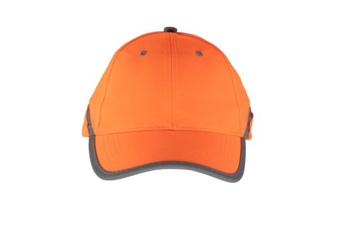 CZAPKA BASEBALL ODBLASK - Pomarańczowy uniwersalny CZAPKA BASEBALL ODBLASK - Pomarańczowy uniwersalny