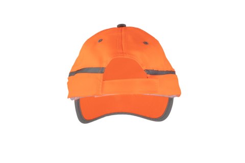 CZAPKA BASEBALL ODBLASK - Pomarańczowy uniwersalny CZAPKA BASEBALL ODBLASK - Pomarańczowy uniwersalny