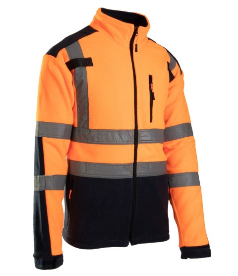 POLAR Z PASAMI ODBLASK. KAT. 2 Klasa 2 BF04 - Pomarańczowy 4XL. POLAR Z PASAMI ODBLASK. KAT. 2 Klasa 2 BF04 - Pomarańczowy 4XL.