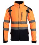 POLAR Z PASAMI ODBLASK. KAT. 2 Klasa 2 BF04 - Pomarańczowy L