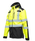 SOFTSHELL BRIXTON FLASH WSTAWKA GRANAT BF005 Z PASAMI ODBLASK. KAT 2 klasa2