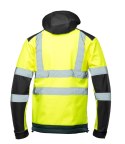 SOFTSHELL BRIXTON FLASH WSTAWKA GRANAT BF005 Z PASAMI ODBLASK. KAT 2 klasa2