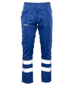 BRIXTON CLASSIC WAIST PANTS ODBLASK - Niebieski