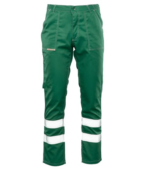 BRIXTON CLASSIC WAIST PANTS ODBLASK - Zielony BRIXTON CLASSIC WAIST PANTS ODBLASK - Zielony