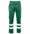 BRIXTON CLASSIC WAIST PANTS ODBLASK - Zielony