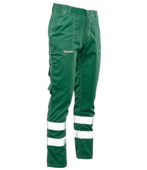 BRIXTON CLASSIC WAIST PANTS ODBLASK - Zielony BRIXTON CLASSIC WAIST PANTS ODBLASK - Zielony