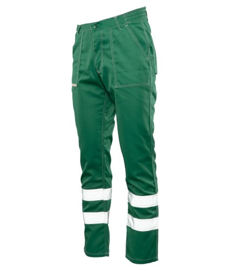 BRIXTON CLASSIC WAIST PANTS ODBLASK - Zielony BRIXTON CLASSIC WAIST PANTS ODBLASK - Zielony