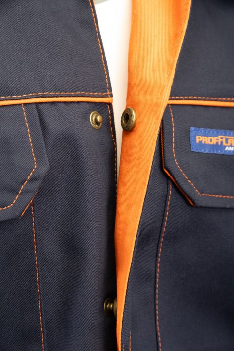 PROFLAM ANTISTATIC BLUZA KAT.II - Granatowy PROFLAM ANTISTATIC BLUZA KAT.II - Granatowy