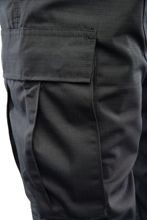 BRIXTON BDU SPODNIE DO PASA BDU - Czarny BRIXTON BDU SPODNIE DO PASA BDU - Czarny