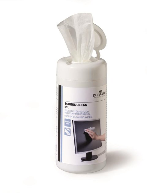Ściereczki do czyszczenia ekranu SCREENCLEAN box DURABLE 5736-02 Ściereczki do czyszczenia ekranu SCREENCLEAN box DURABLE 5736-02